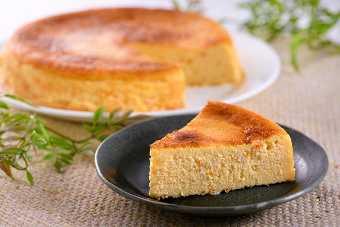 大津島のすだいだいを使ったチーズケーキ